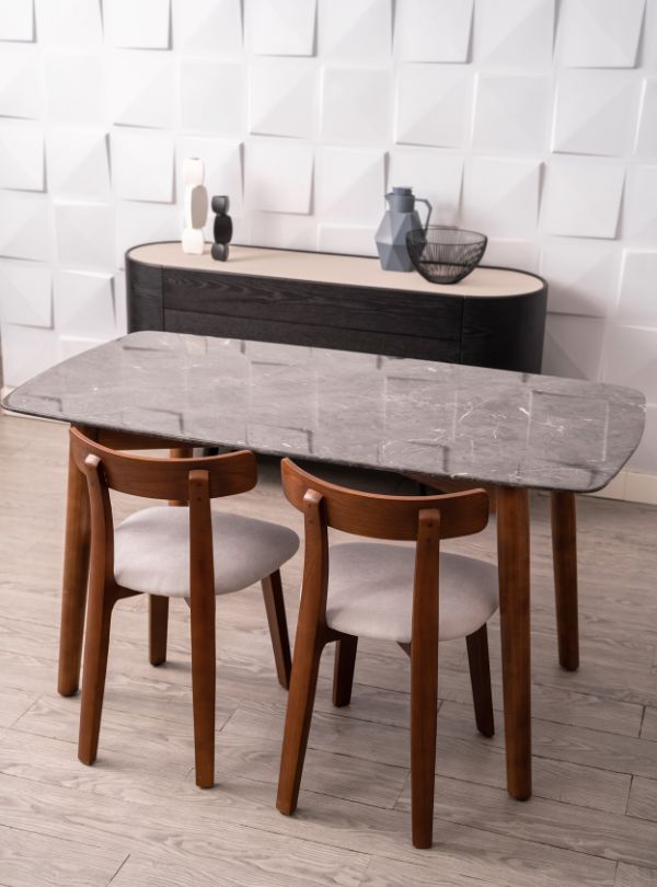 HORTON dining chair, Walnut
